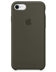 Чохол Silicone Case iPhone 7/8/SE 2020 (темно-сірий)