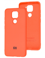 Чoхол Silicone Case Xiaomi Redmi Note 9/10X (оранжевий)