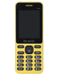 Bravis C246 Fruit Dual Sim (Yellow)
