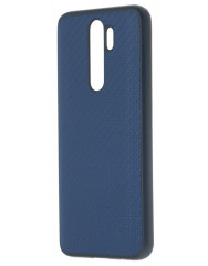 Чехол Premium Carbon Xiaomi Redmi Note 8 Pro (синий)