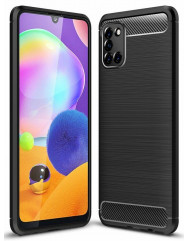 Чехол Carbon Samsung Galaxy A31 (черный)