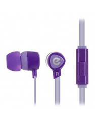 Вакуумні навушники-гарнітура Ergo VM-201 (Violet)