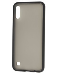 Чехол LikGus Maxshield матовый Samsung Galaxy A10 (черный)