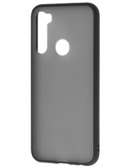 Чехол LikGus Maxshield матовый Xiaomi Redmi Note 8 (черный)