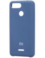Чехол Silky Xiaomi Redmi 6 (темно-синий)