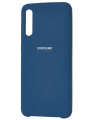 Чехол Silicone Case Samsung Galaxy A70 (синий)
