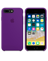 Чехол Silicone Case iPhone 7/8 Plus (фиолетовый)