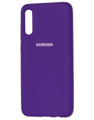Чехол Silicone Case Samsung Galaxy A70 (фиолетовый) 