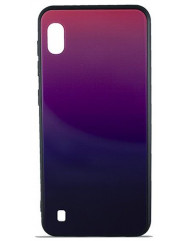 Чехол Glass Case Gradient Samsung Galaxy A10 (Purple Barca)