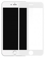 Стекло матовое Iphone 6 (5D White) 0.39mm