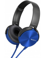 Навушники-гарнітура Sony MDR-XB450AP (Blue)