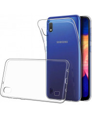 Чехол SMTT Samsung Galaxy A01 (прозрачный)