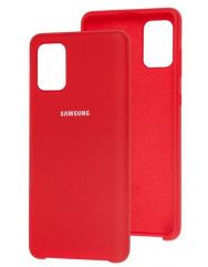 Чохол Silky Samsung Galaxy A41 (червоний)