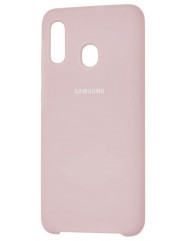 Чохол Silky Samsung Galaxy A20/A30 (бежевий)