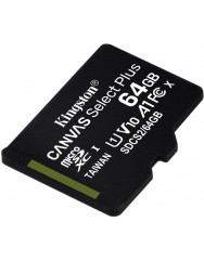 Карта пам'яті Kingston Canvas Select Plus micro SD 64gb (10cl)