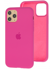 Чохол Silicone Case Iphone 11 Pro Max (яскраво-рожевий)