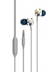 Вакуумні навушники-гарнітура Havit HV-E58P (Blue/Gray)