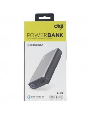 PowerBank DIGI LI-89 QC 2.0 10050 mAh (Black)