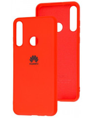 Чехол Silicone Case Huawei Y6P (красный)