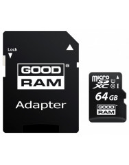 Карта пам'яті Goodram micro SD 64gb (10cl) + adapter