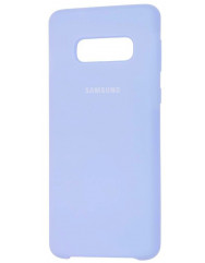 Чохол Silky Samsung Galaxy S10e (лавандовий)