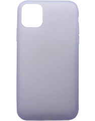 Чехол силиконовый Latex матовый iPhone 11 Pro (лавандовый)