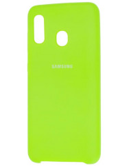 Чехол Silky Samsung Galaxy A10S (салатовый)