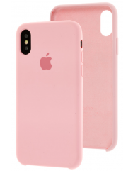 Чехол Silicone Case iPhone X/Xs (розовый)