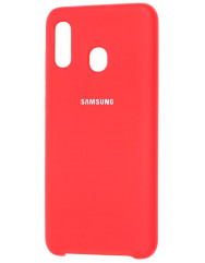 Чехол Silky Samsung Galaxy A20/A30 (красный)