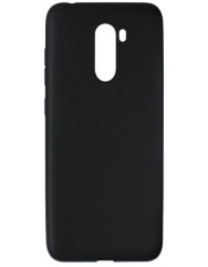 Чехол Soft Touch Xiaomi Pocophone F1 (чeрный)