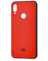Чехол Glass Case Mi Xiaomi Redmi Note 7 (красный)