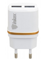 Сетевое зарядное устройства Inkax CD-11 2.1A (белый) + кабель Micro USB