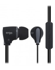 Вакуумні навушники-гарнітура Ergo VM-110 (Black)