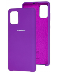 Чохол Silky Samsung Galaxy A71 (фіолетовий)