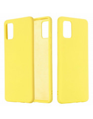 Чехол Silicone Case Samsung Galaxy A51 (желтый)
