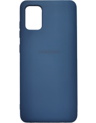 Чехол Silicone Case Samsung Galaxy A31 (синий)