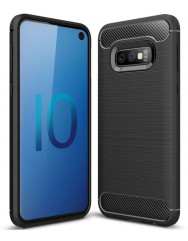 Чехол Carbon Samsung Galaxy S10e (черный)