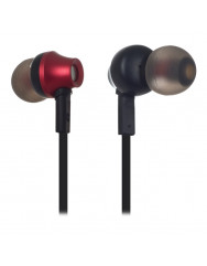 Вакуумні навушники-гарнітура Ergo ES-290i (Red)