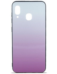 Чехол Glass Case Gradient Samsung A20 / A30 (Light Pink)