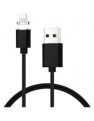 Магнитный кабель Clip-On for Iphone (черный) USB 2.0
