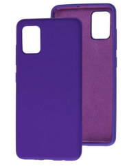 Чехол Silicone Case Oppo A52 / A72 / A92 (фиолетовый)