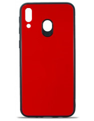 Чехол Glass Case Samsung M20-2019 (красный)