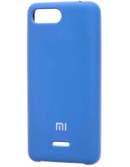 Чехол Silky Xiaomi Redmi 6a (синий)