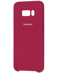Чохол Silky Samsung Galaxy S8 (малиновий)