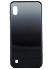 Чехол Glass Case Gradient Samsung Galaxy A10 (Steel Grey)