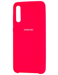 Чохол Silicone Case Samsung Galaxy A50 / A50s / A30s (яскраво-рожевий)