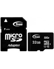 Карта пам'яті Team micro SD 32gb (10cl) + SD adapter