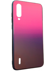 Чехол Glass Case Gradient Xiaomi Mi A3 (Purple Barca)