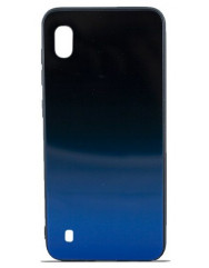 Чехол Glass Case Gradient Samsung Galaxy A10 (Blue Abyss)