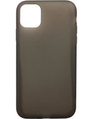 Чохол силіконовий Latex матовий iPhone 11 Pro Max (чорний)
